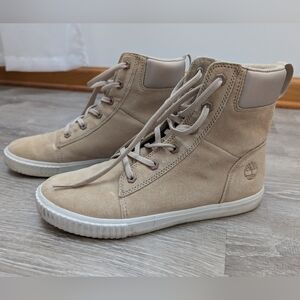 Timberland Skyla Women's Tan High-Top Sneakers